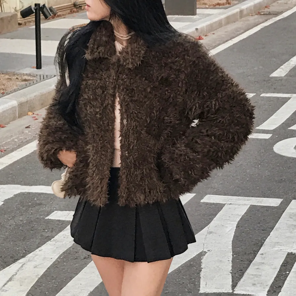 긴팔 티셔츠 모델 착용 이미지-S1L94