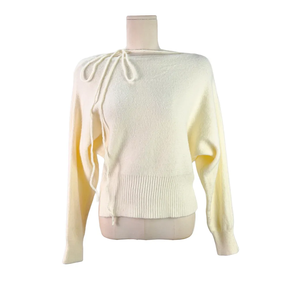 긴팔 티셔츠 크림 색상 이미지-S1L10