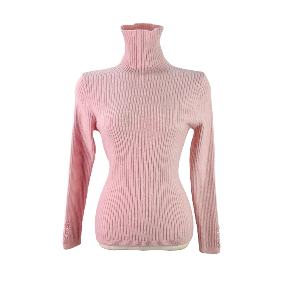 긴팔 티셔츠 베이비핑크 색상 이미지-S1L27