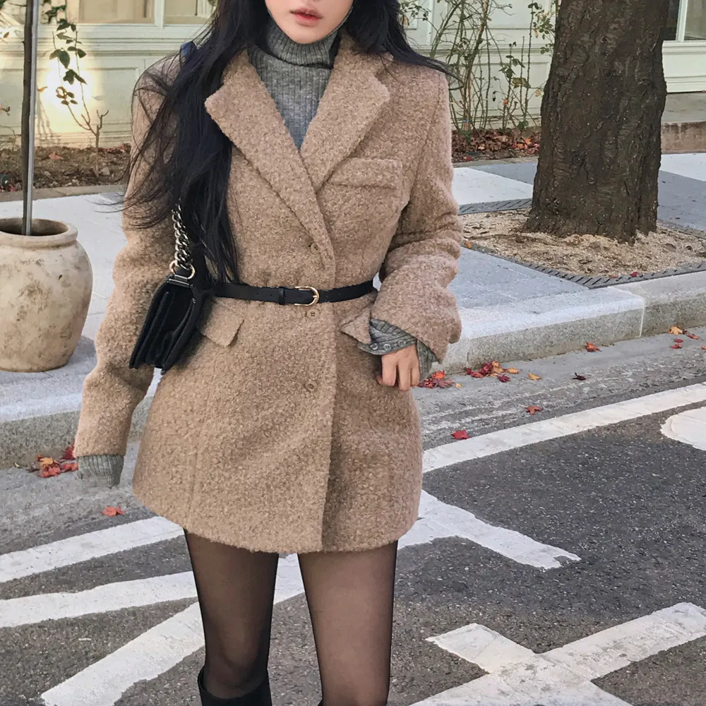 긴팔 티셔츠 모델 착용 이미지-S1L67