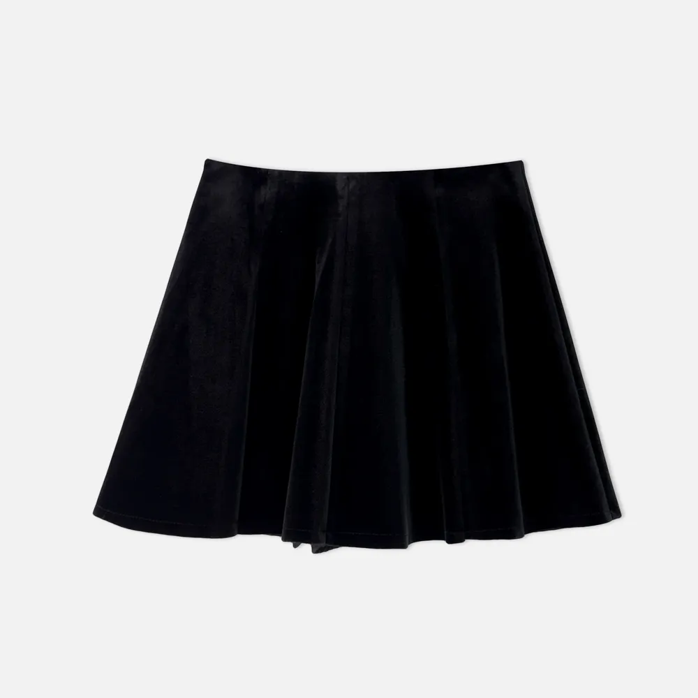 미니 스커트 차콜 색상 이미지-S1L12