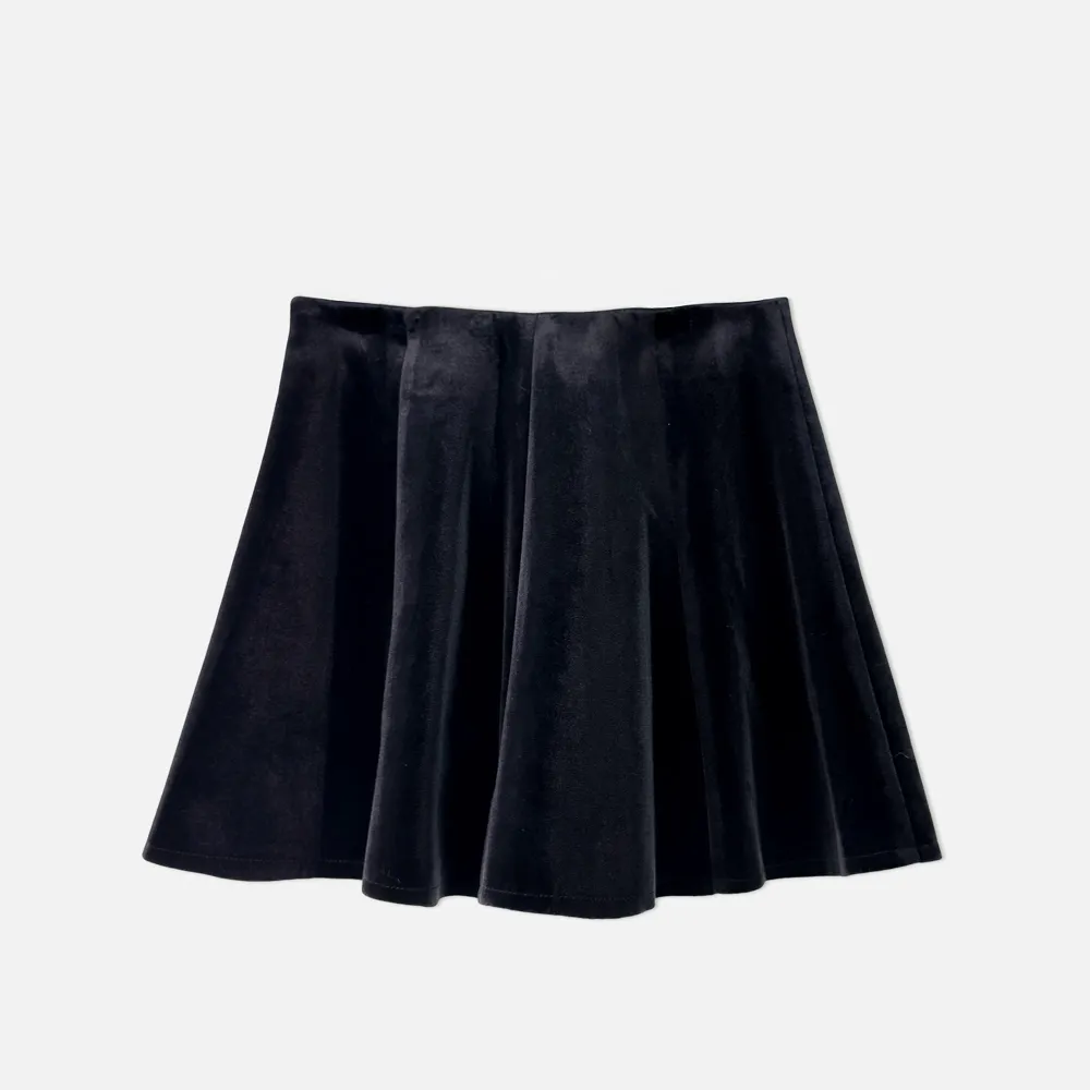 미니 스커트 차콜 색상 이미지-S1L11