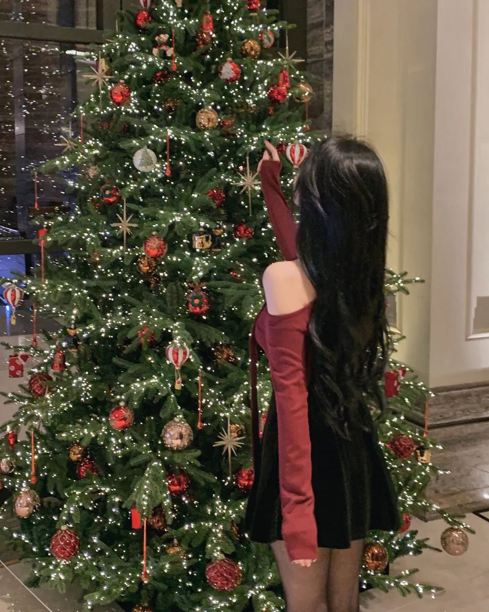 미니 스커트 모델 착용 이미지-S1L41