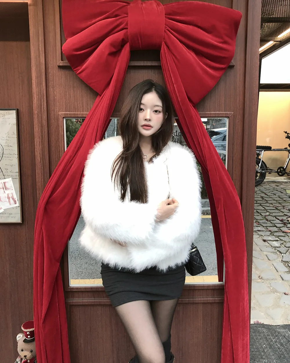 긴팔 티셔츠 모델 착용 이미지-S3L51