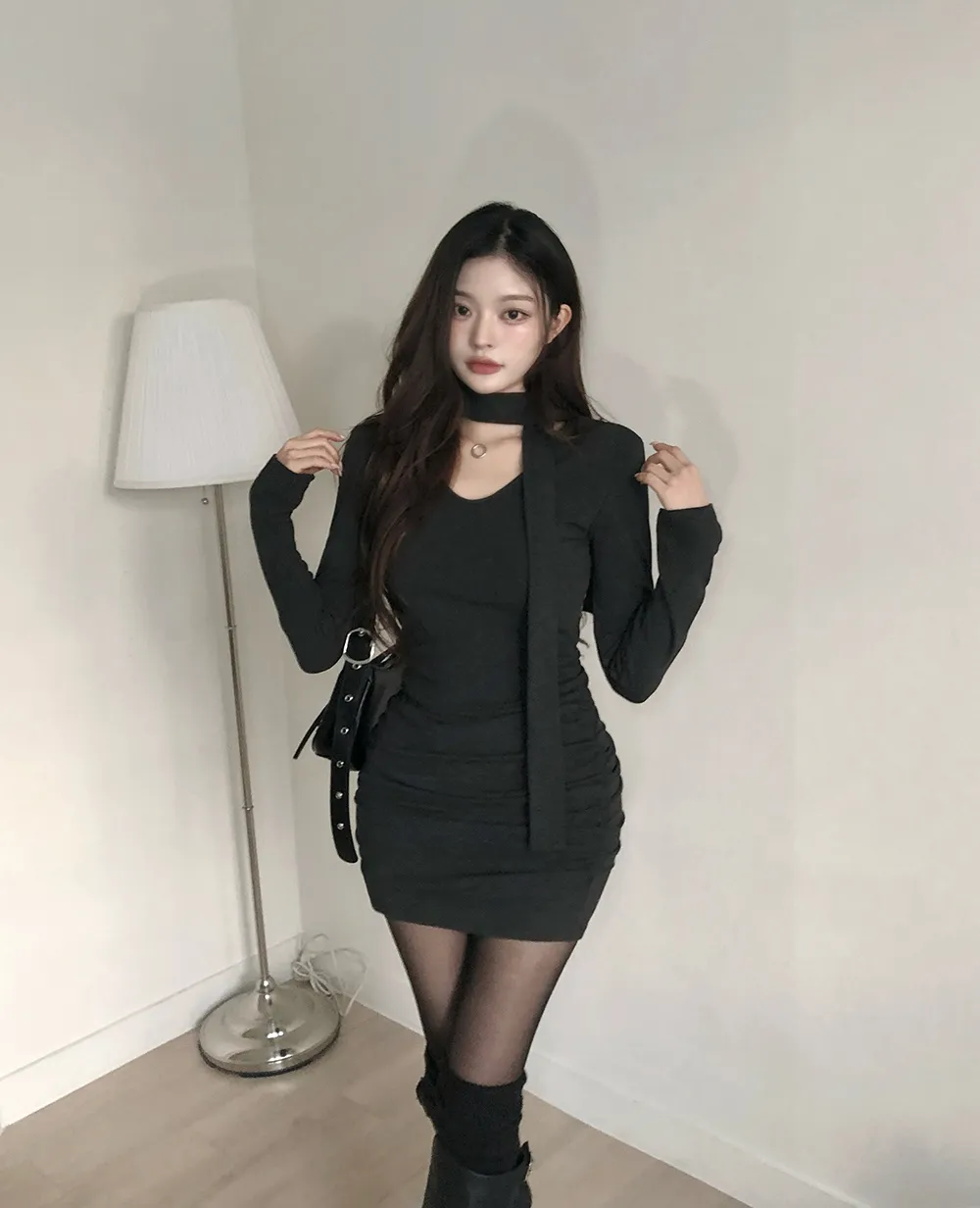 긴팔 티셔츠 모델 착용 이미지-S3L40