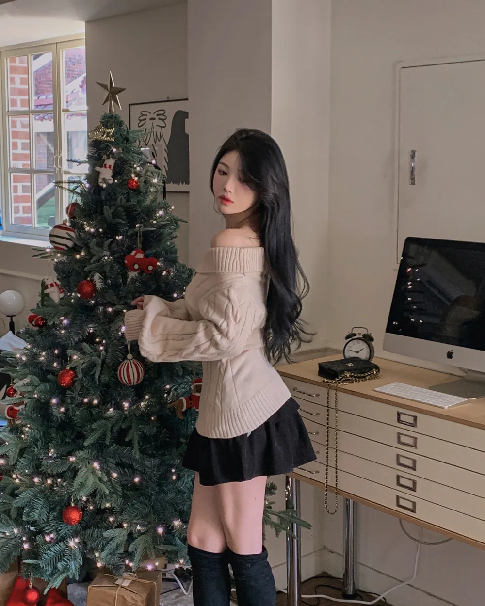 신발 모델 착용 이미지-S1L61