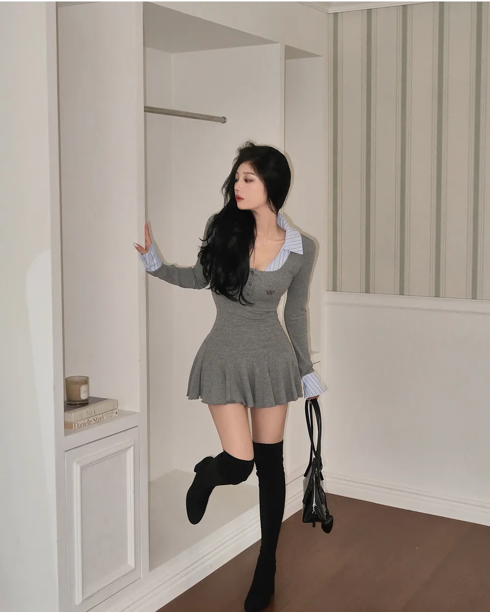 신발 모델 착용 이미지-S1L19