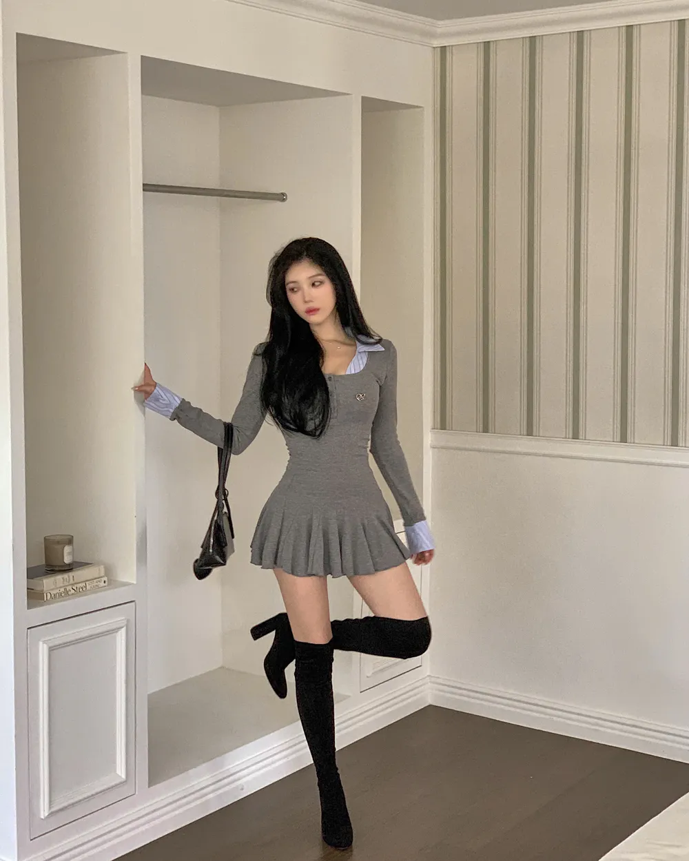 신발 모델 착용 이미지-S1L17