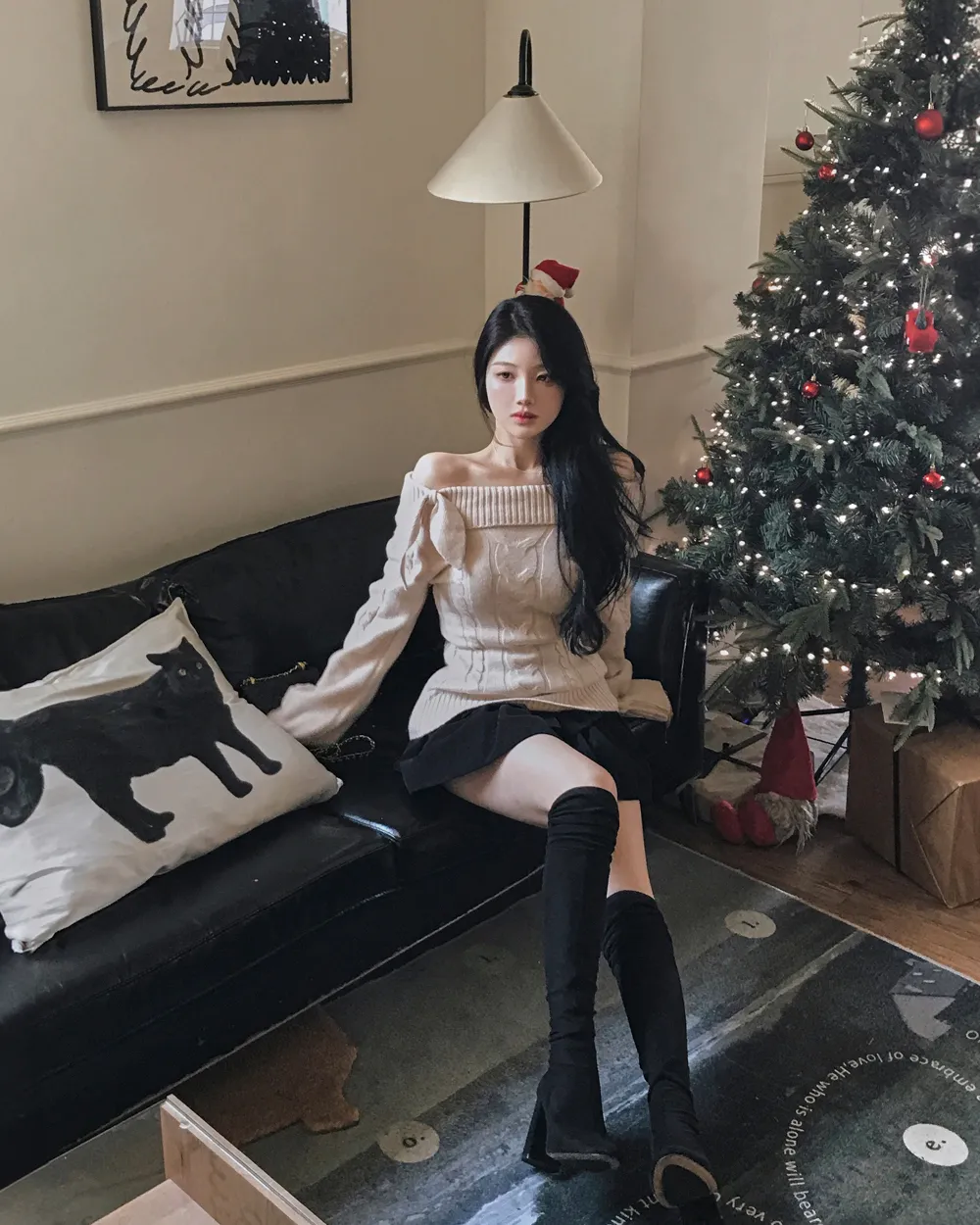 신발 모델 착용 이미지-S1L55