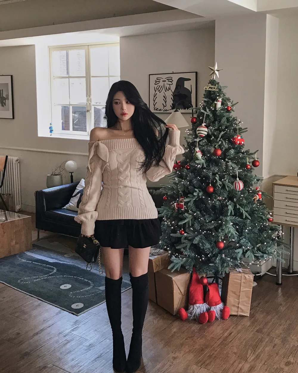 신발 모델 착용 이미지-S1L58