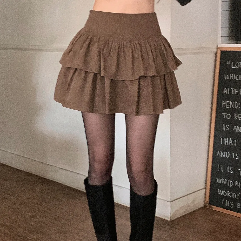 미니 스커트 모델 착용 이미지-S1L31