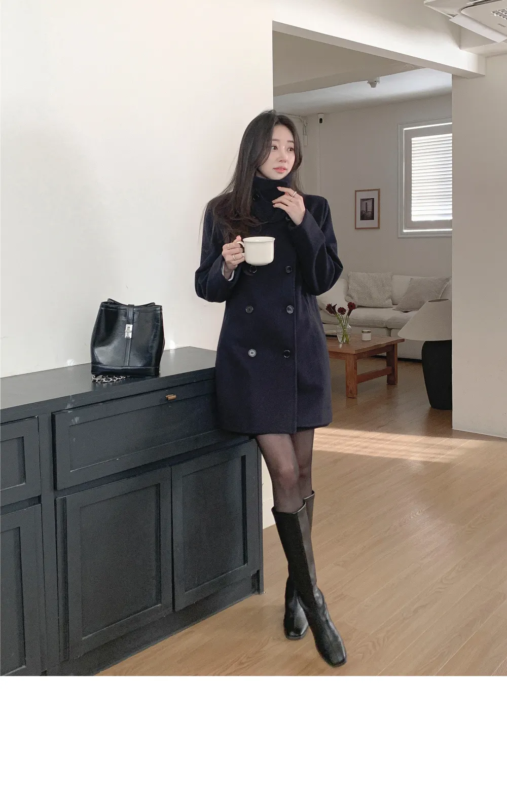 미니 스커트 모델 착용 이미지-S3L29