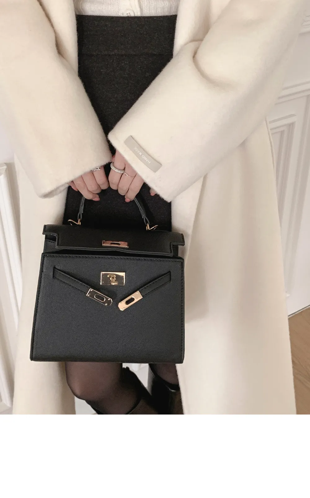 미니 스커트 모델 착용 이미지-S1L43