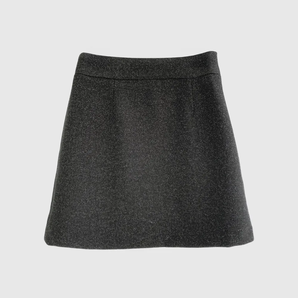 미니 스커트 그레이 색상 이미지-S1L59