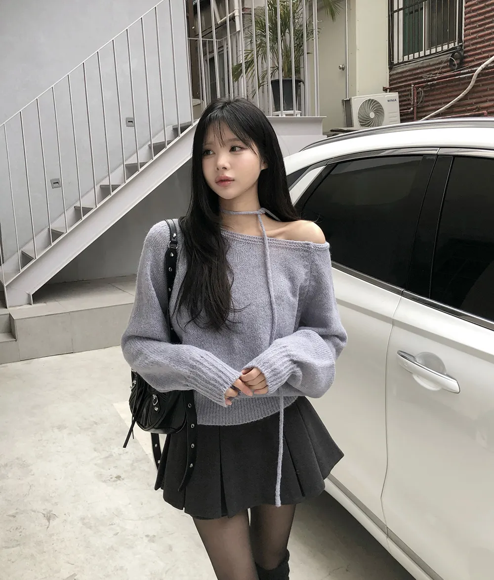 카디건 모델 착용 이미지-S3L35