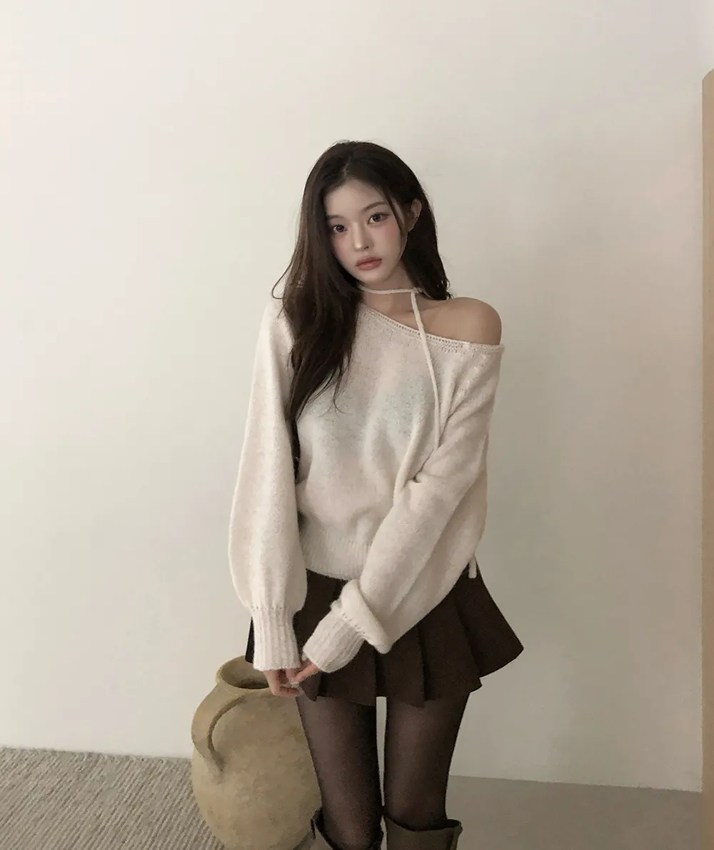 카디건 모델 착용 이미지-S3L12