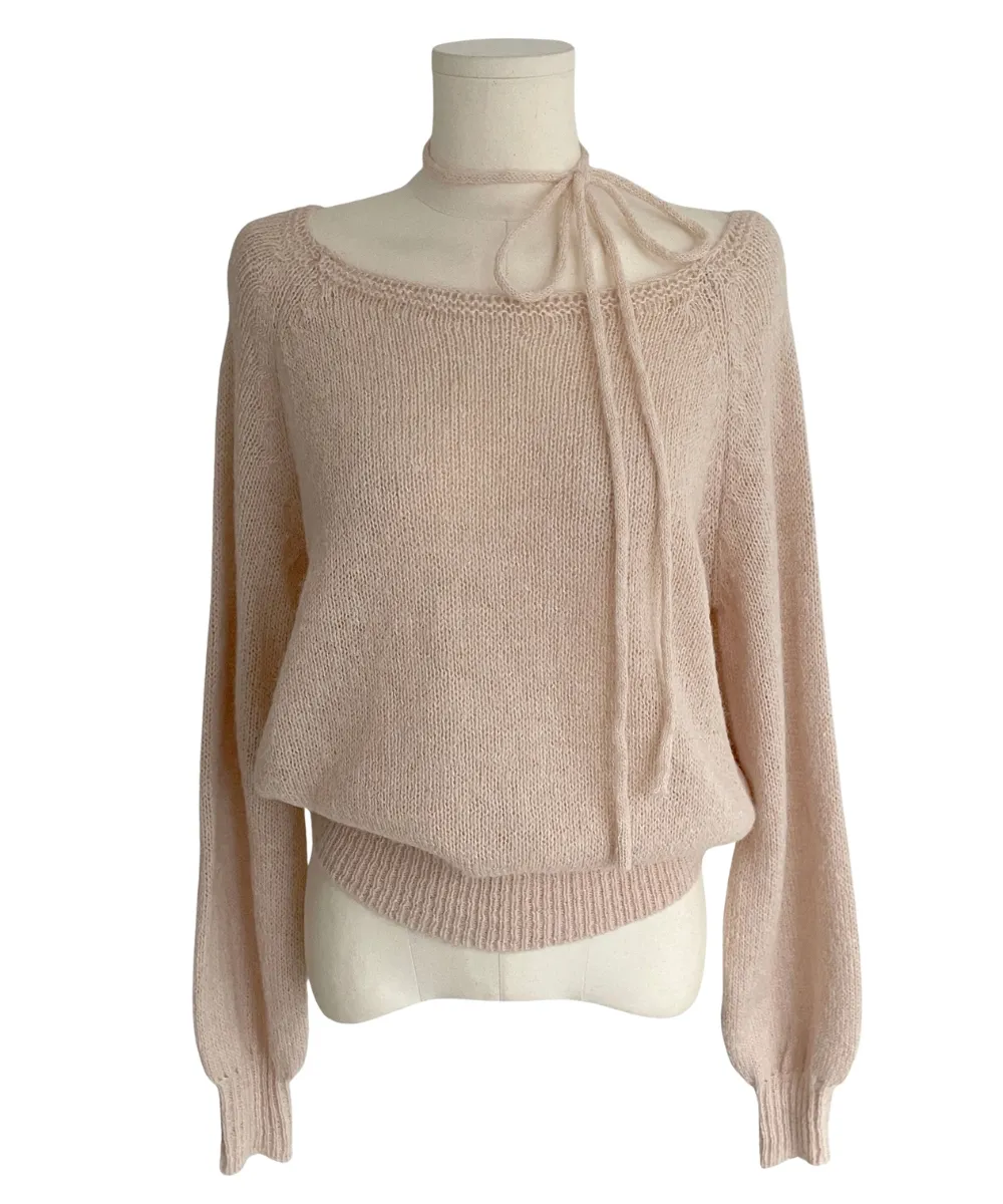 카디건 크림 색상 이미지-S3L52