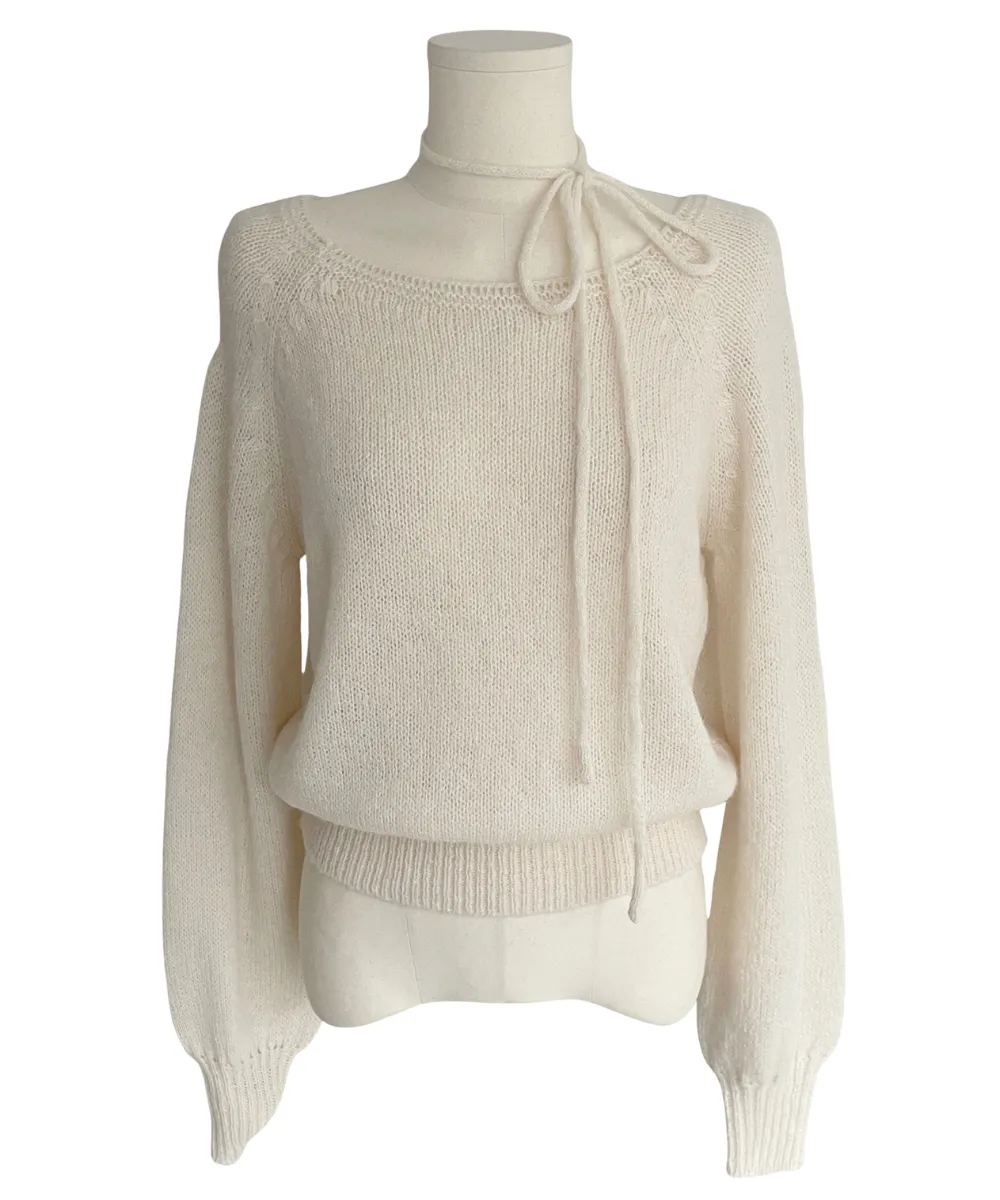 카디건 크림 색상 이미지-S3L53