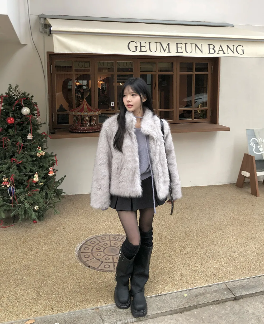 카디건 모델 착용 이미지-S3L40