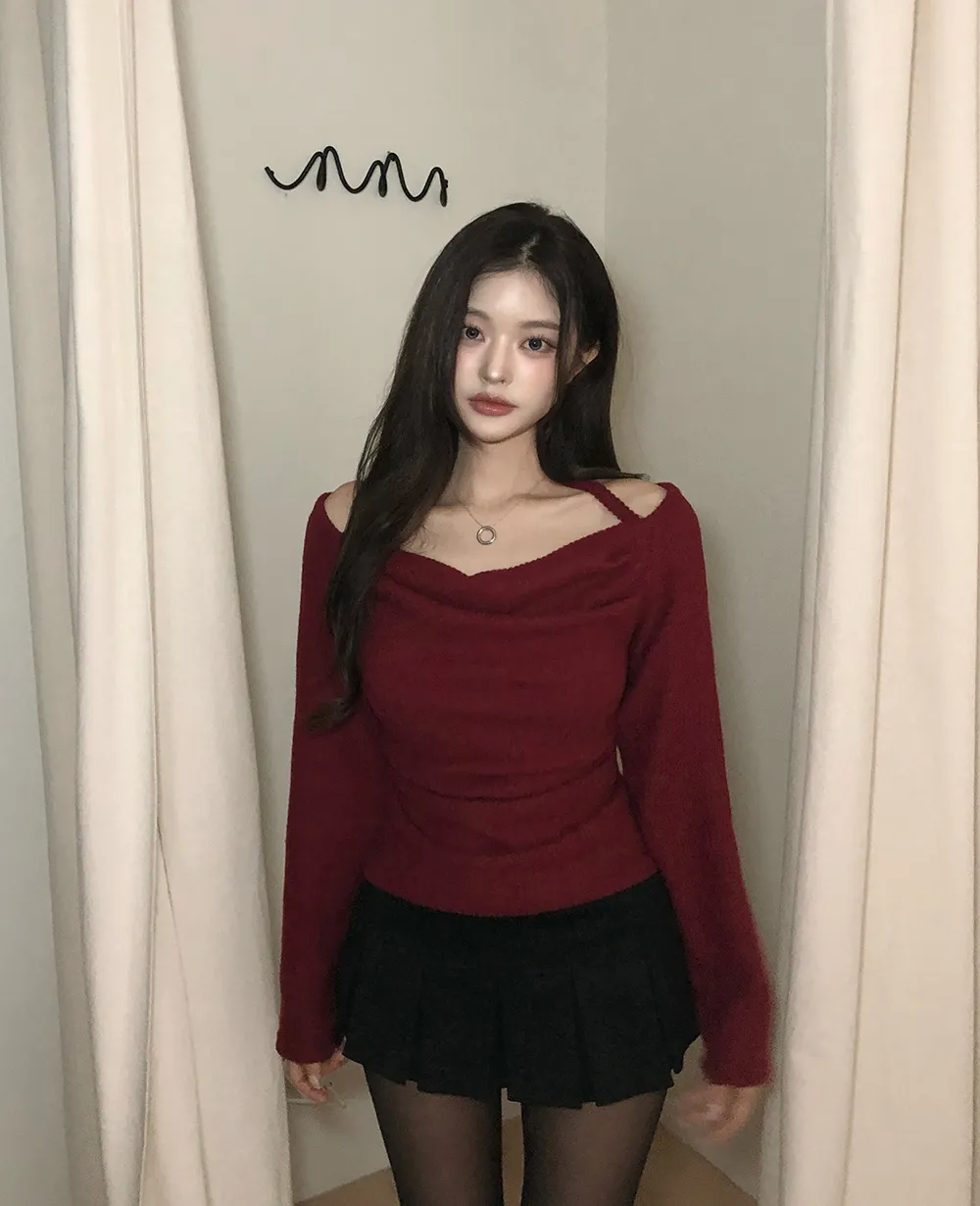 블레이저 모델 착용 이미지-S2L34