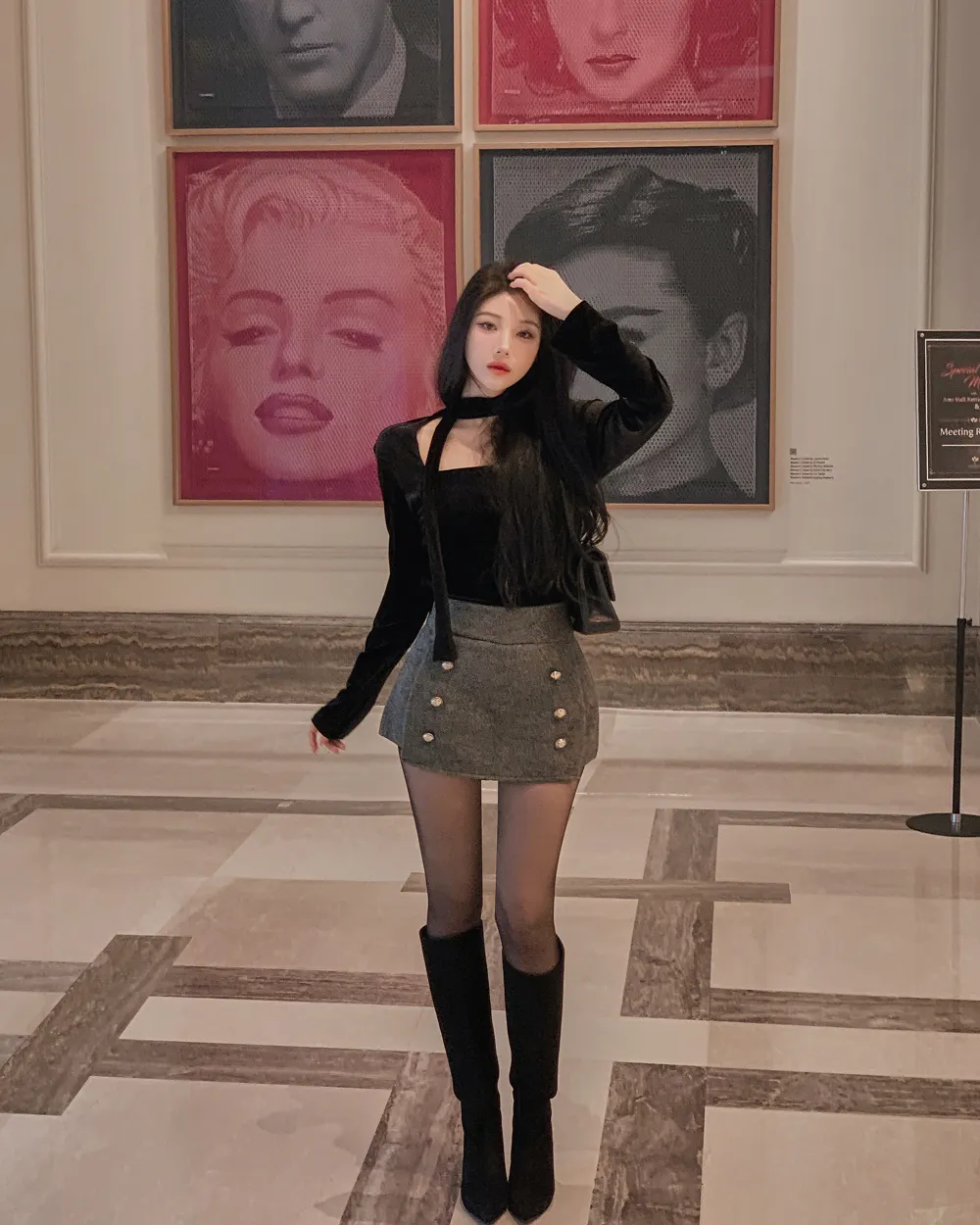 신발 모델 착용 이미지-S1L41