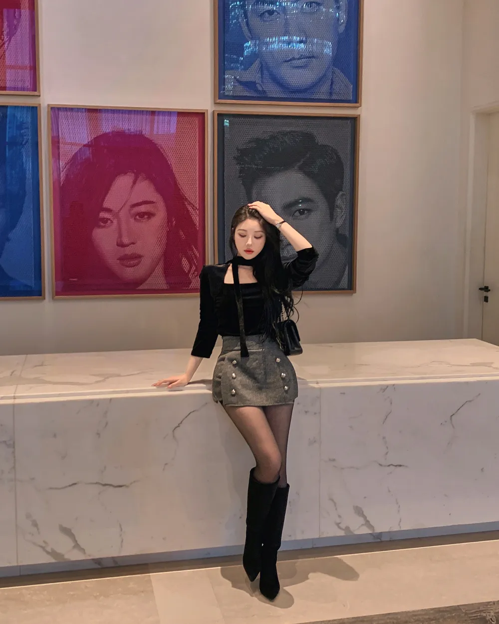 신발 모델 착용 이미지-S1L69