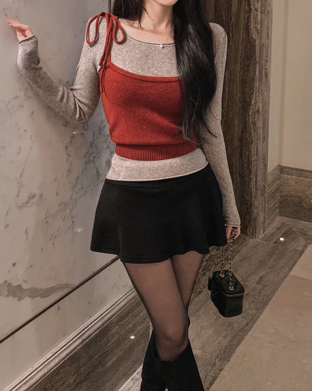 신발 모델 착용 이미지-S1L107