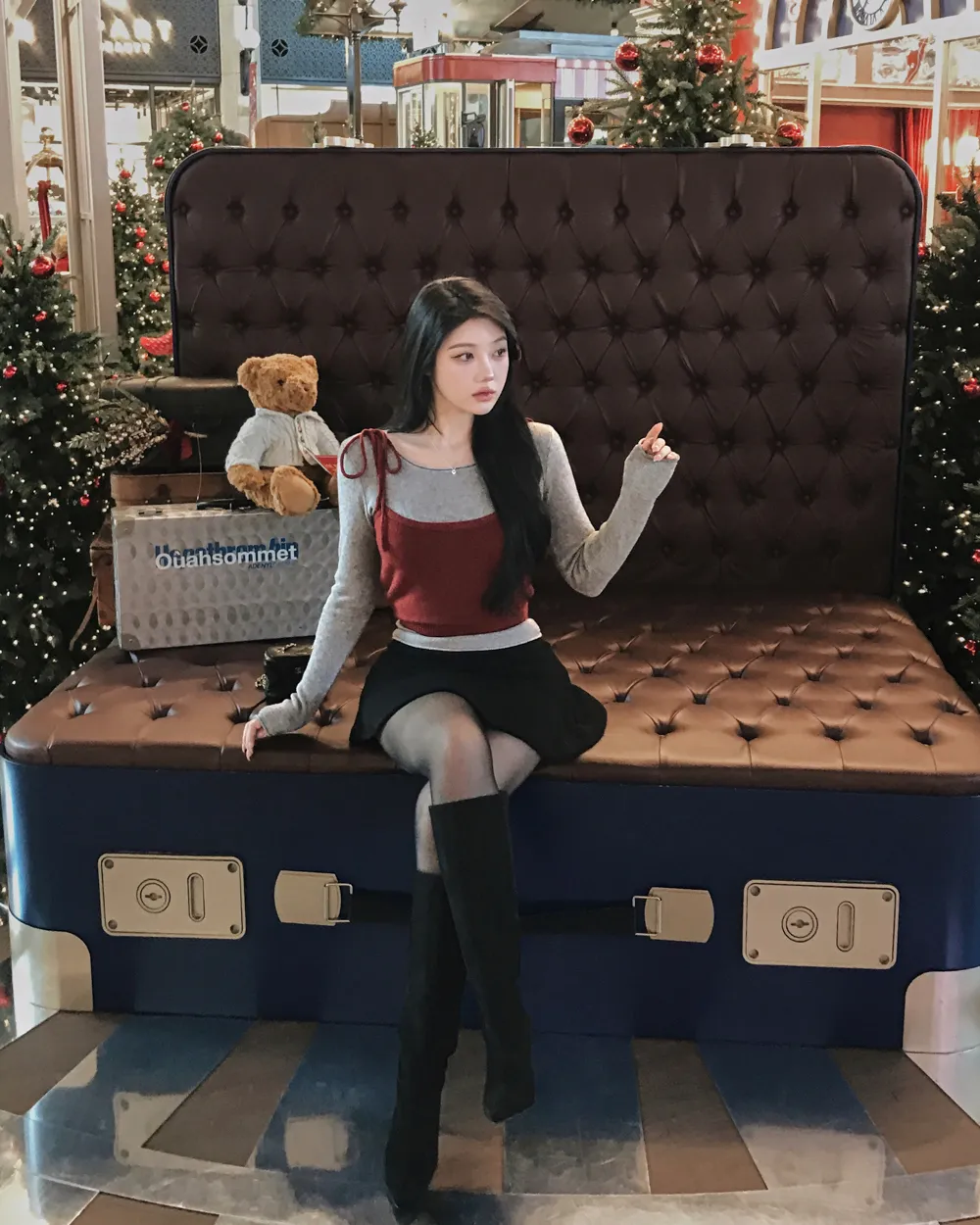 신발 모델 착용 이미지-S1L115