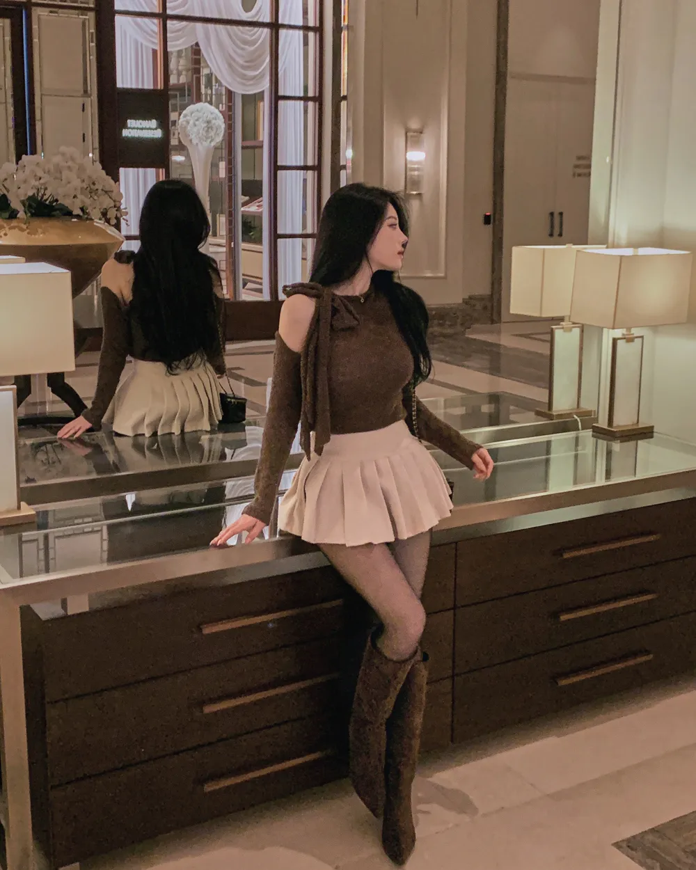 신발 모델 착용 이미지-S1L53