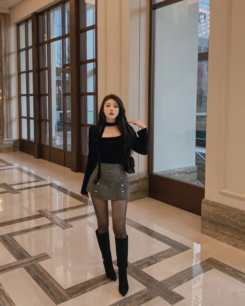 신발 모델 착용 이미지-S1L42