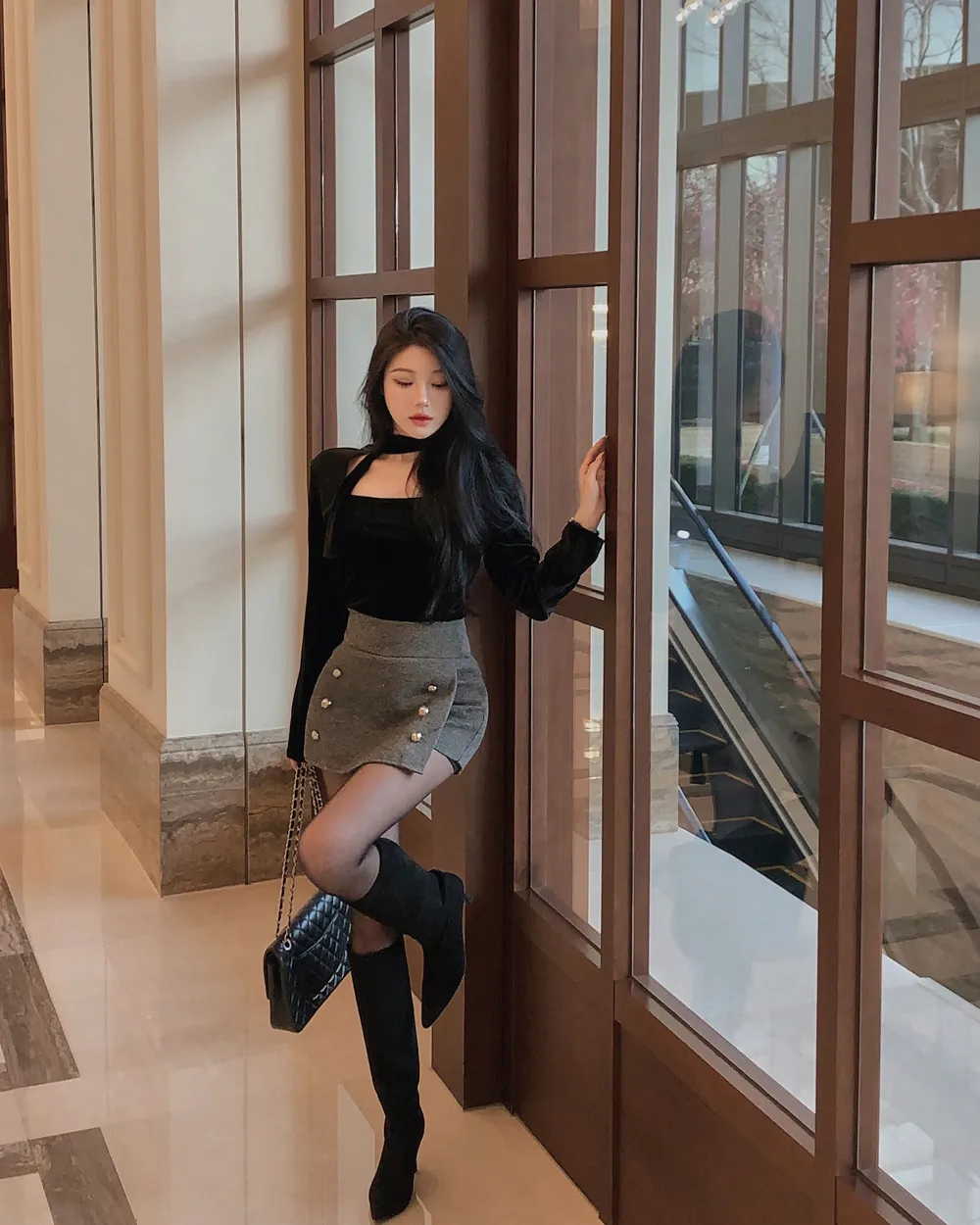 신발 모델 착용 이미지-S1L97