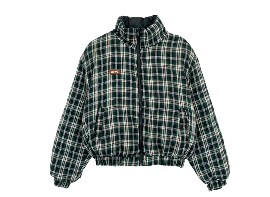 패딩 카키 색상 이미지-S1L59