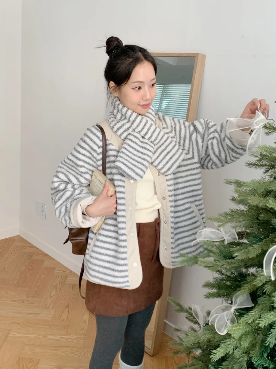 재킷 모델 착용 이미지-S1L48