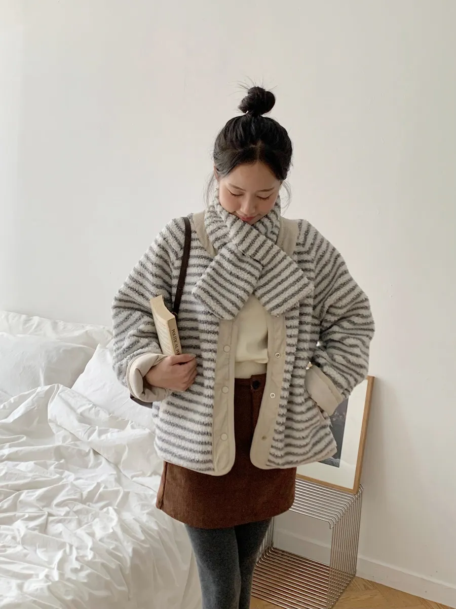 재킷 모델 착용 이미지-S1L49