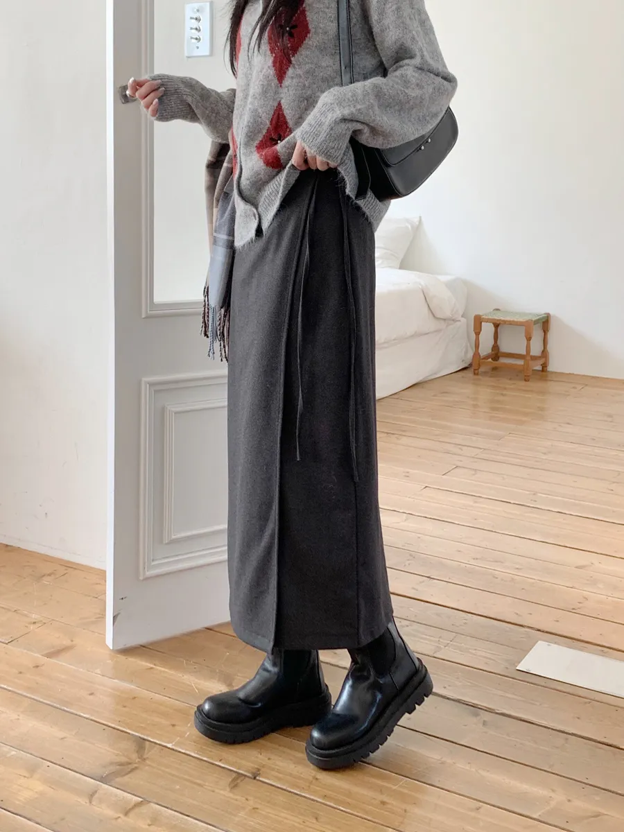 치마 모델 착용 이미지-S1L15