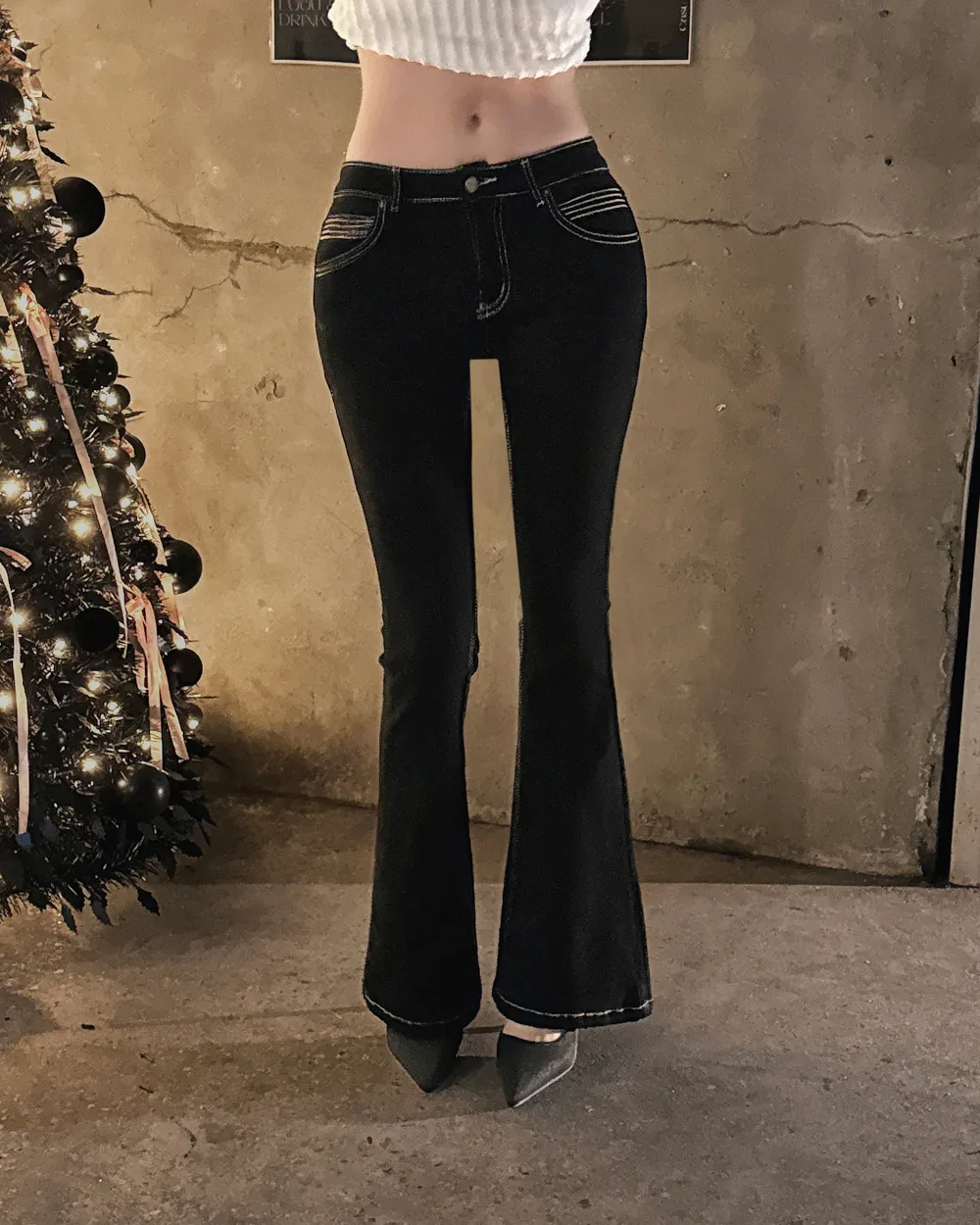 바지 모델 착용 이미지-S1L39