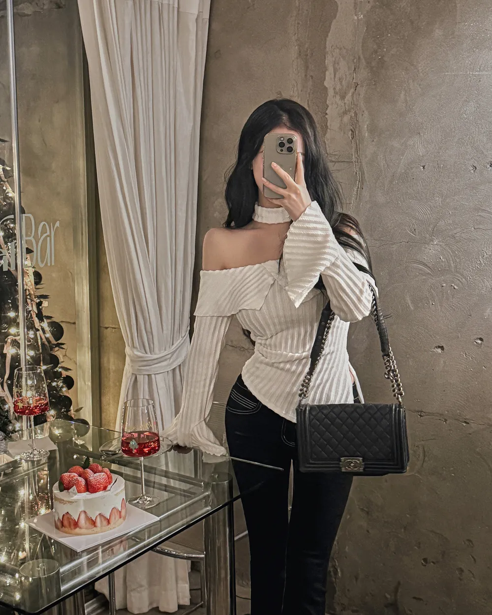 바지 모델 착용 이미지-S1L51