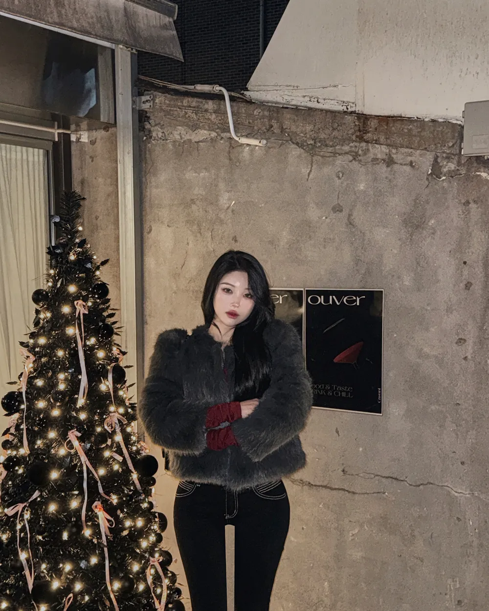 바지 모델 착용 이미지-S1L55