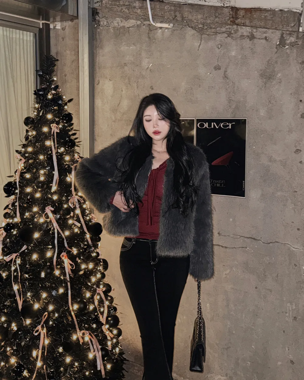 바지 모델 착용 이미지-S1L56