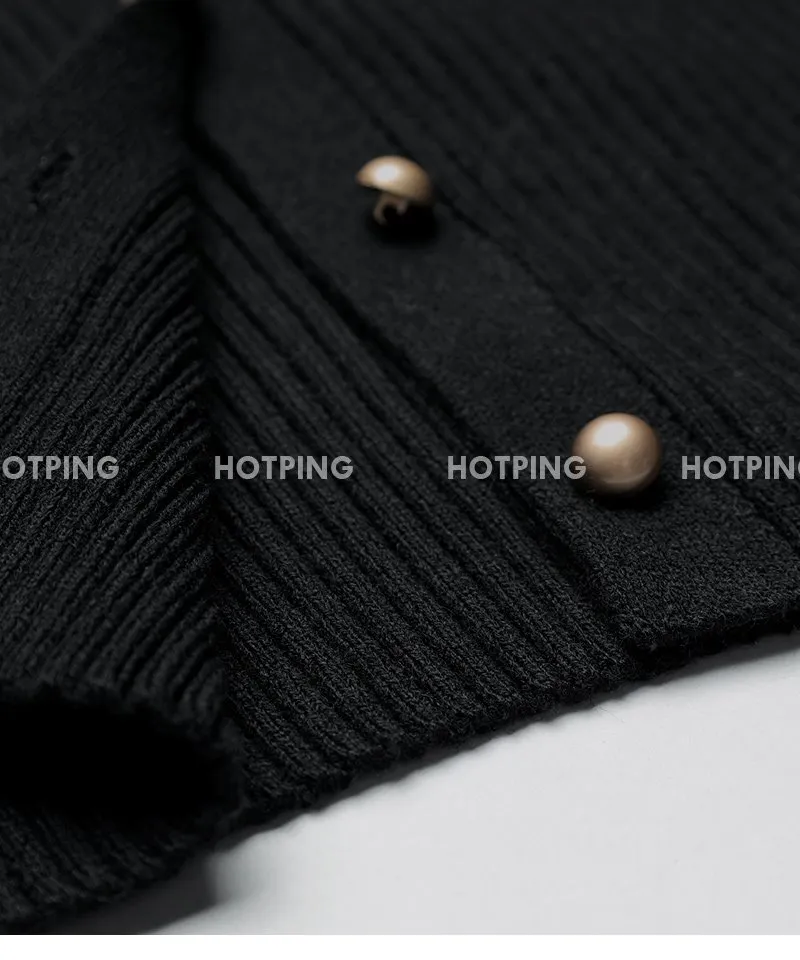 쟈말린 골지 니트가디건