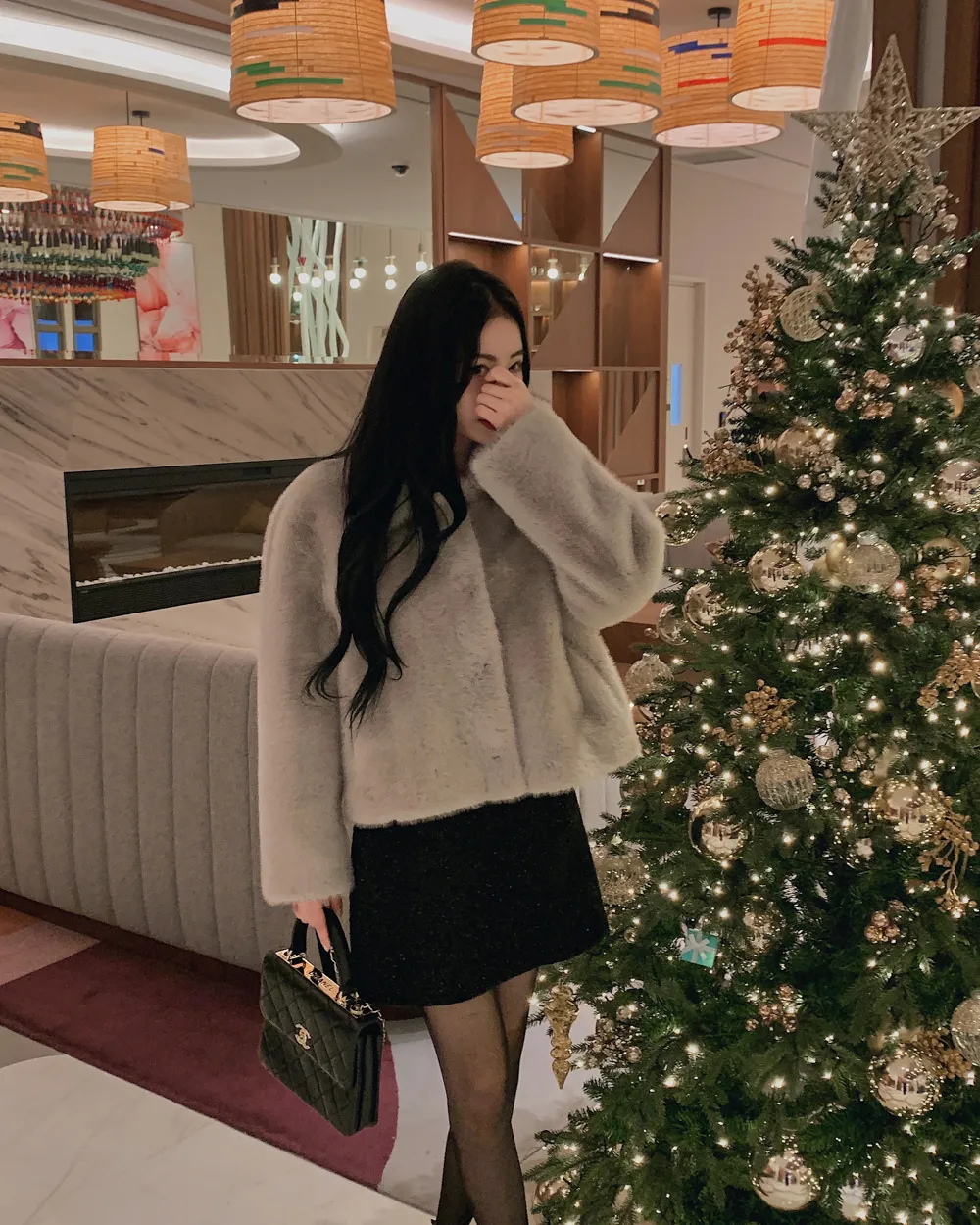 드레스 모델 착용 이미지-S1L69