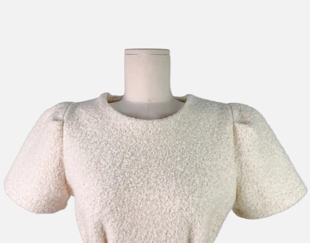 드레스 크림 색상 이미지-S1L22