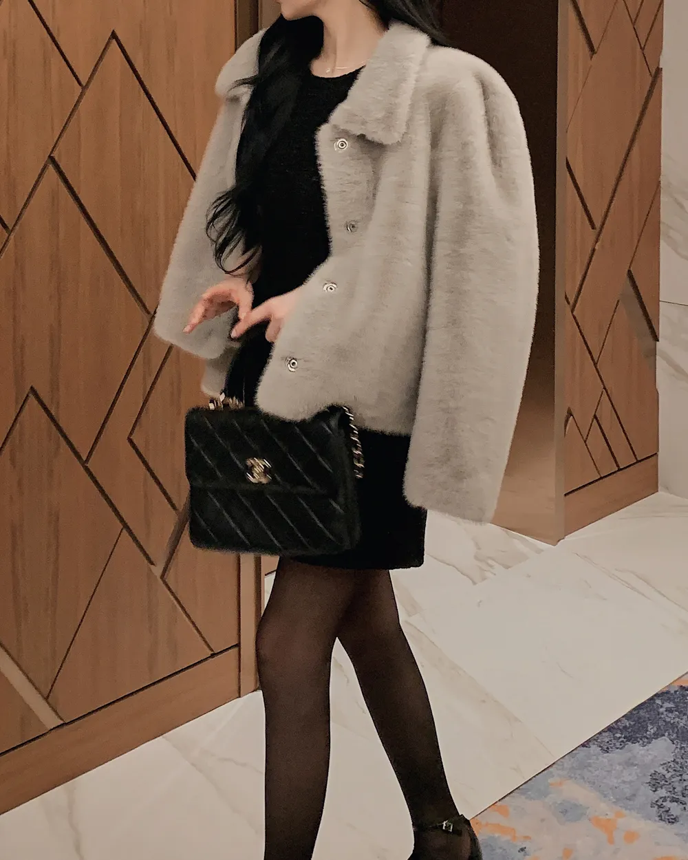 드레스 모델 착용 이미지-S1L61