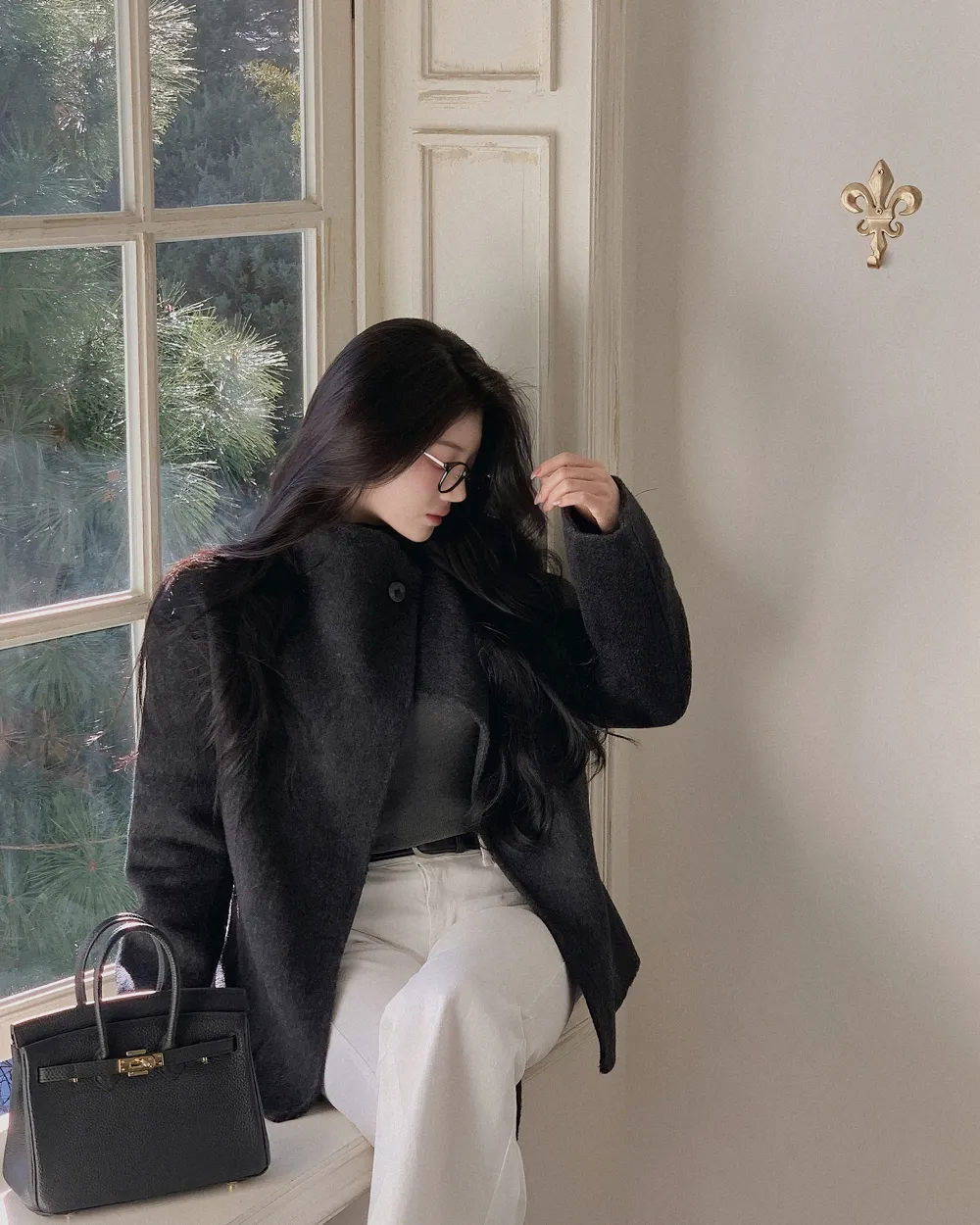 코트 모델 착용 이미지-S3L15