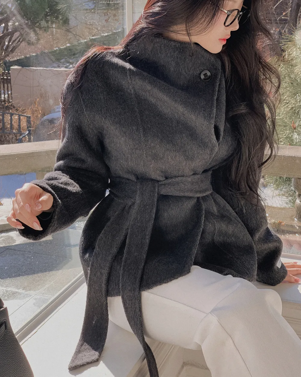 코트 모델 착용 이미지-S3L17