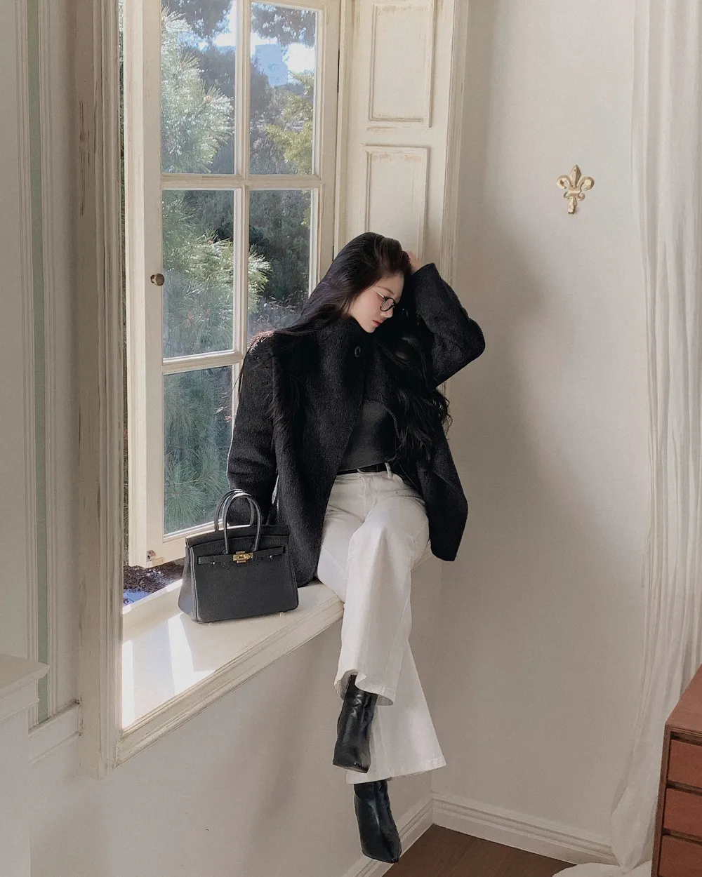 코트 모델 착용 이미지-S3L12