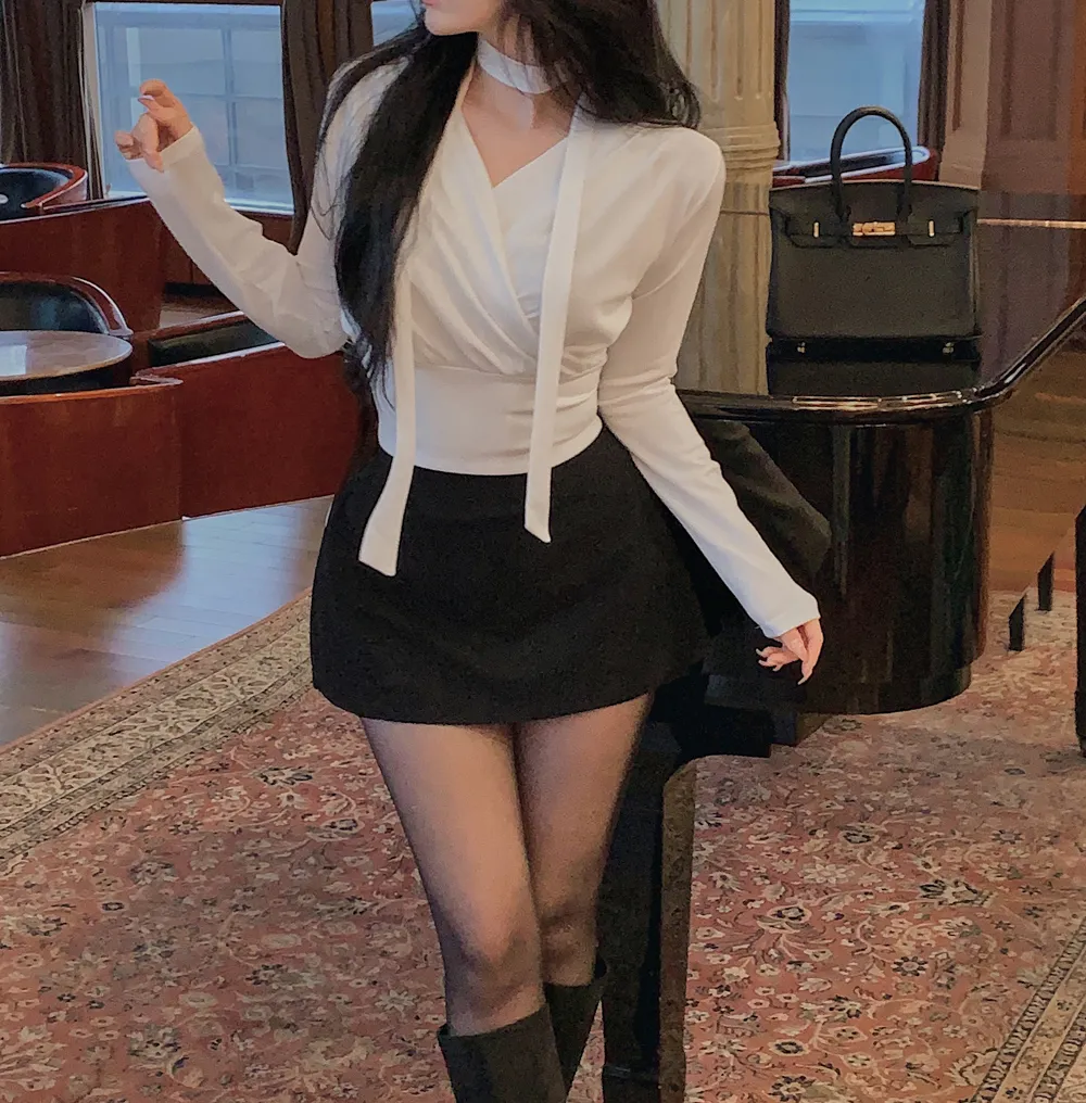 코트 모델 착용 이미지-S1L70