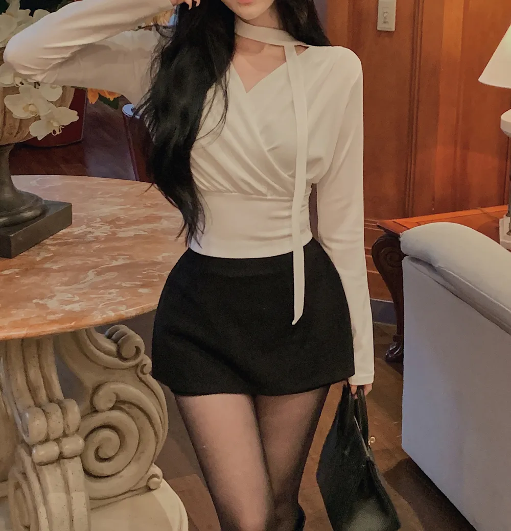 코트 모델 착용 이미지-S1L75