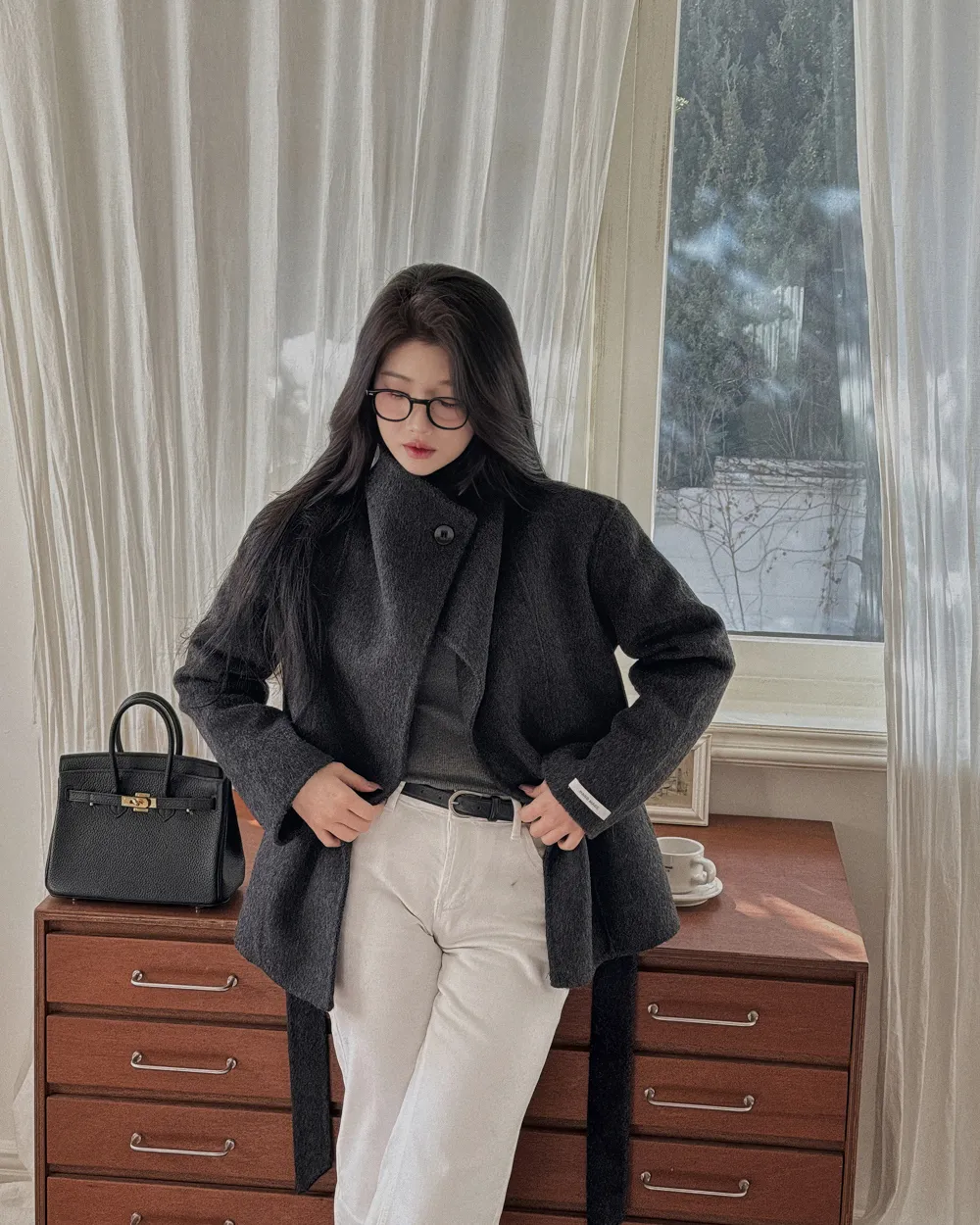 코트 모델 착용 이미지-S3L7