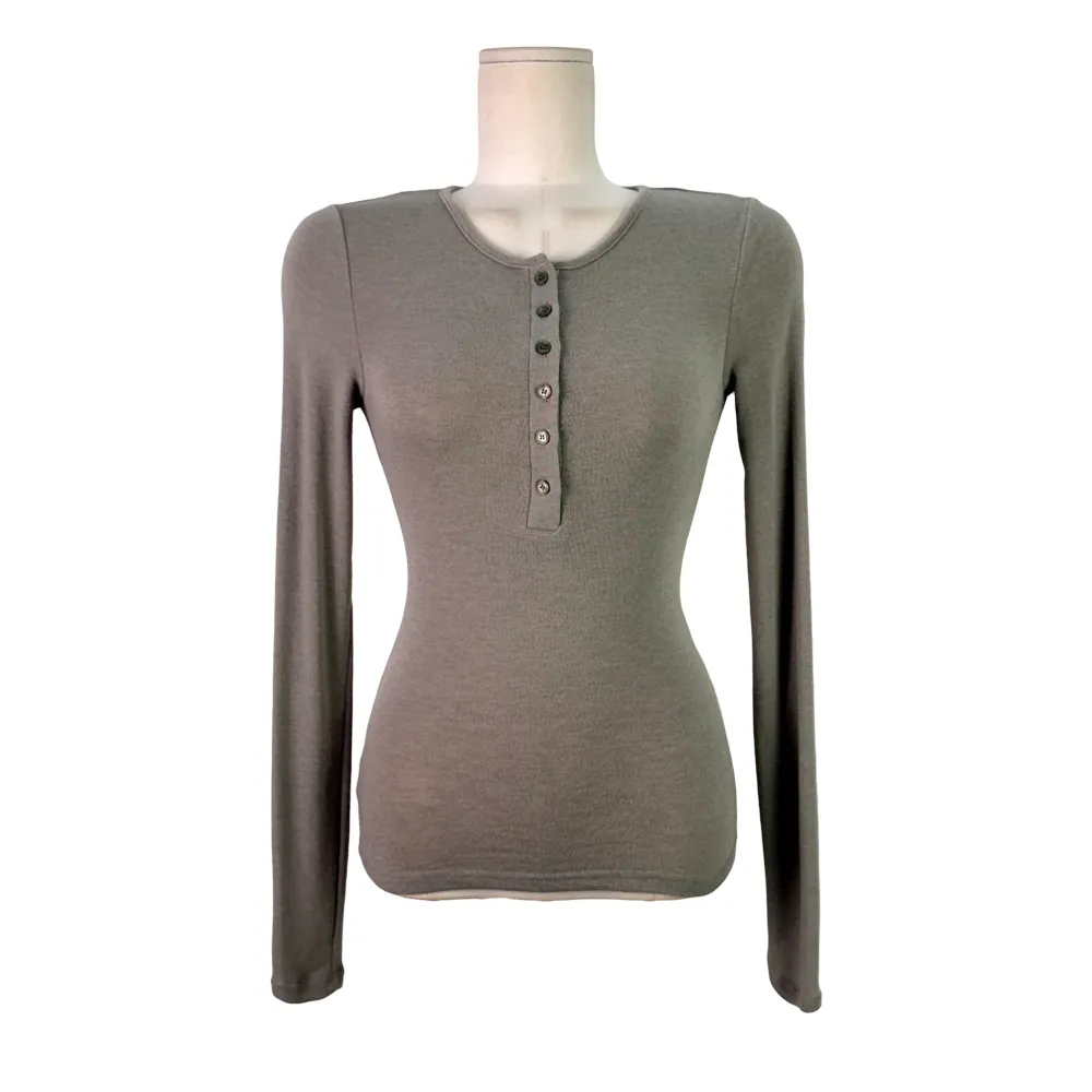 긴팔 티셔츠 오트밀 색상 이미지-S1L20